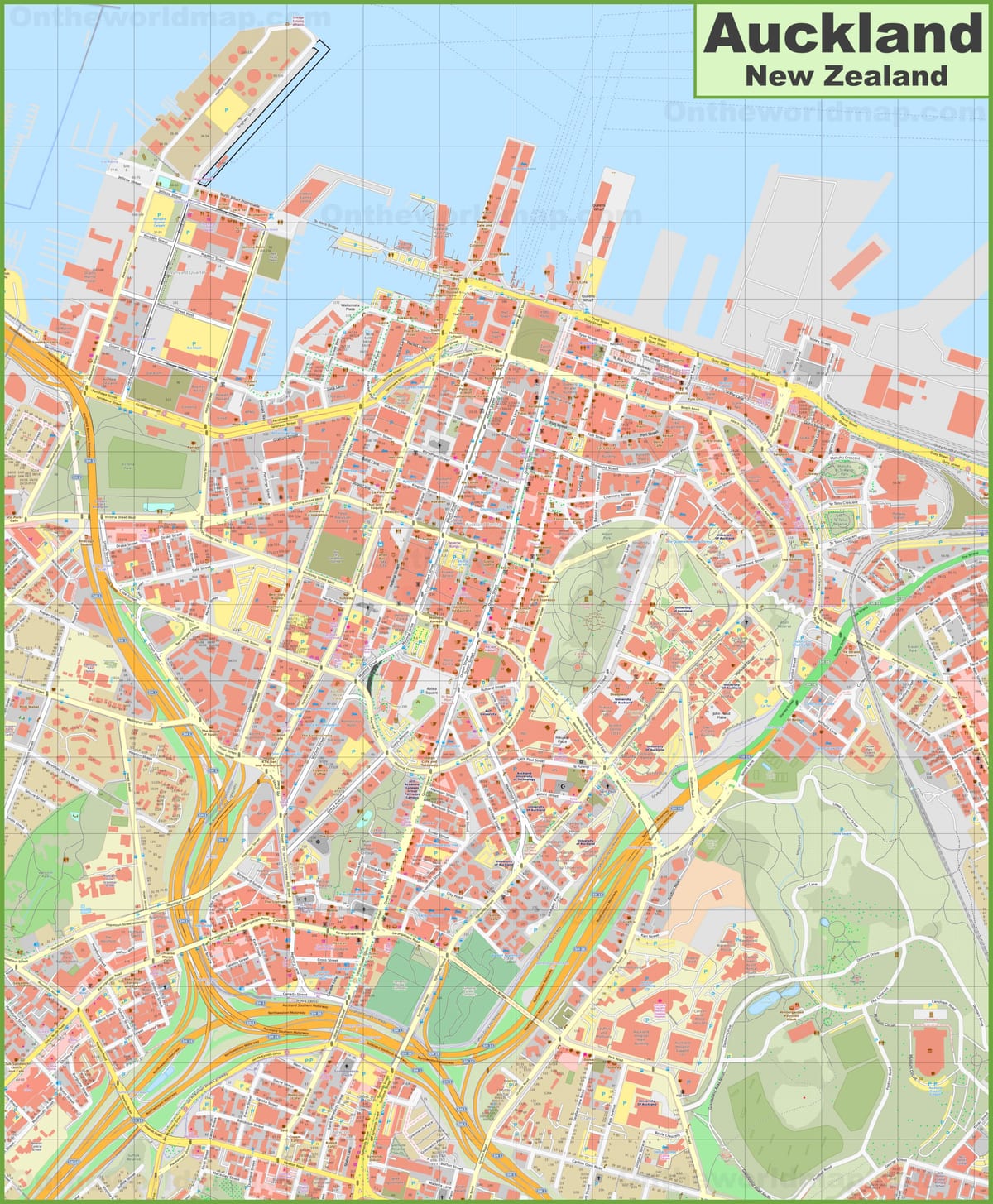 errepide mapa Unibertsitatea