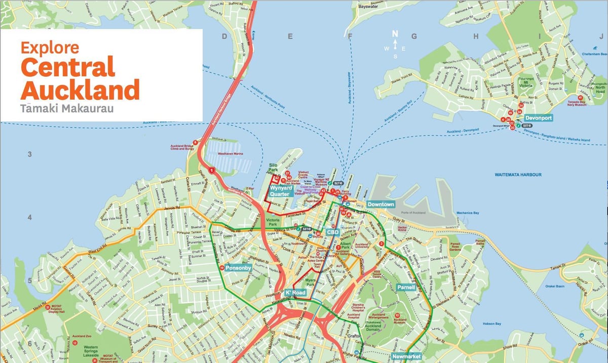 mapa Unibertsitatea nz