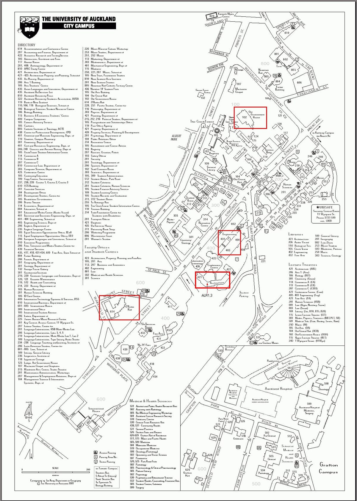 unibertsitatea mapa
