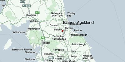 Mapa Apezpiku Auckland