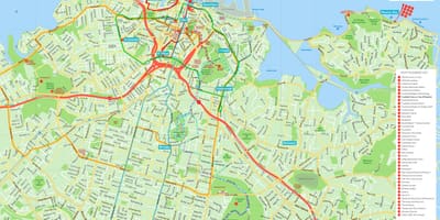 Mapa Unibertsitatea cbd