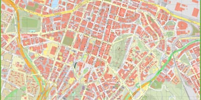 Errepide mapa Unibertsitatea