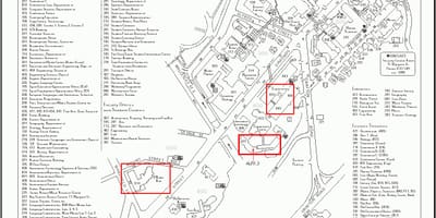 Auckland uni hiria campus mapa